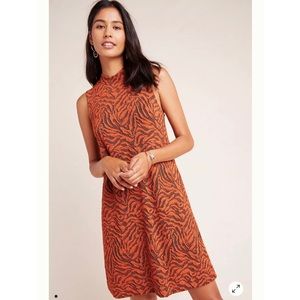 Anthropologie Brigitte Jacquard Shift Dress